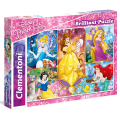 Clementoni 20140 - Puzzle Briliant 104 Princezny
