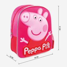                             Cerdá - Dětský batoh 3D Prasátko Peppa                        
