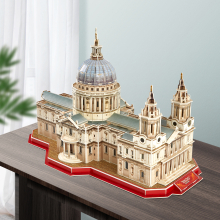                             CubicFun - Puzzle 3D National Geographic: Katedrála svatého Pavla 107 dílků                        
