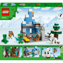                             LEGO® Minecraft® 21243 Ledové hory                        