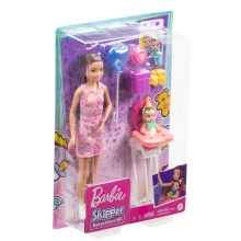                             Barbie chůva herní set - narozeninová oslava                        