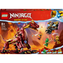                             LEGO® NINJAGO® 71793 Heatwave a jeho transformační lávový drak                        