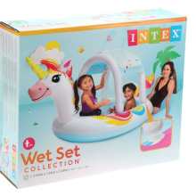                             INTEX - Dětský bazén JEDNOROŽEC s rozstřikováním                        