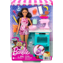                             Barbie Kuchařka Hrací sada s troubou                        