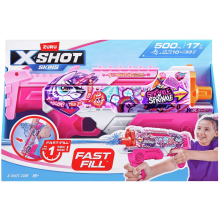                             ZURU X-SHOT Vodní pistole Skins - Hyperload Fast fill - růžová                        