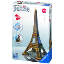                            Ravensburger Puzzle Eiffelova věž 3D 216 dílků                        