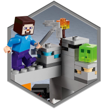                             LEGO® Minecraft™ 21166 „Opuštěný“ důl                        