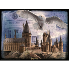                             PRIME 3D PUZZLE - Harry Potter - Bradavice a Hedvika 500 dílků                        