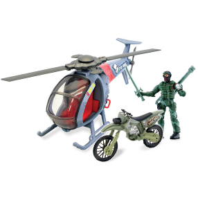 Wiky - The Corps! Voják s vrtulníkem, světelnými a zvukovými efekty