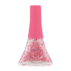 Epee LUKKY slupovací lak na nehty - bílo-růžová mix s květinami