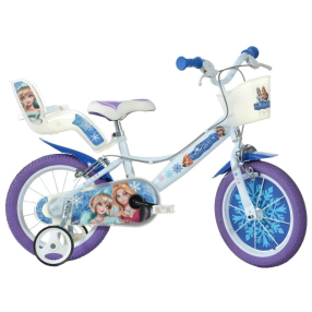 DINO Bikes - Dětské kolo 14" - Snow Queen 2022