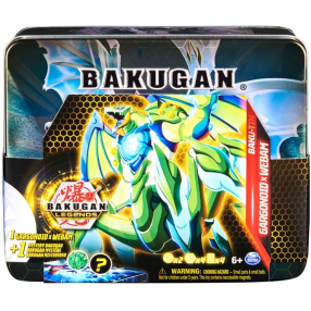 Spin Master Bakugan - Plechový box s exkluzivním Bakuganem S5