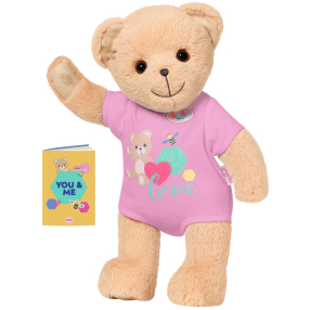 Medvídek BABY born, růžové oblečení 835609