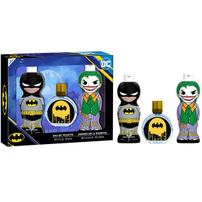 Batman a Joker Dárkový set 2v1 sprchový gel a šampon 400 ml + EDT 50 ml