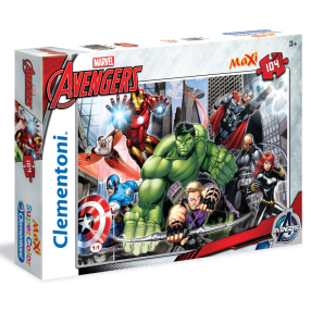 Clementoni 23688 - Puzzle Maxi 104 Avengers