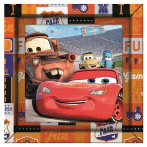 Clementoni 38802 - Puzzle 60 + rámeček Disney Pixar CARS