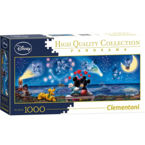 Clementoni 39449 - Puzzle Panorama 1000 Disney Mickey a Minnie