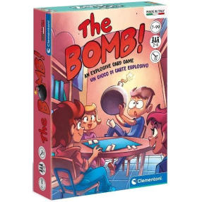 Clementoni G16303TE - Karetní hra Bomba