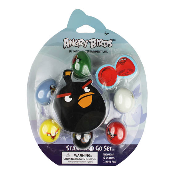 Epee Angry Birds Razítka 6-pack                    
