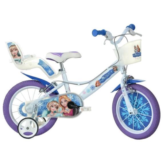 DINO Bikes - Dětské kolo 14&quot; - Snow Queen 2022                    