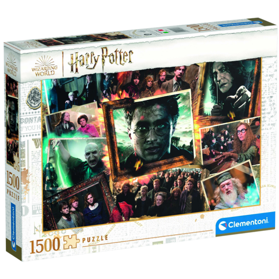 Clementoni 31697 - Puzzle 1500 Harry Potter                    