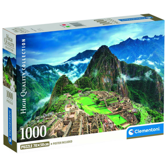 Clementoni 39770 - Puzzle 1000 Machu Picchu                    