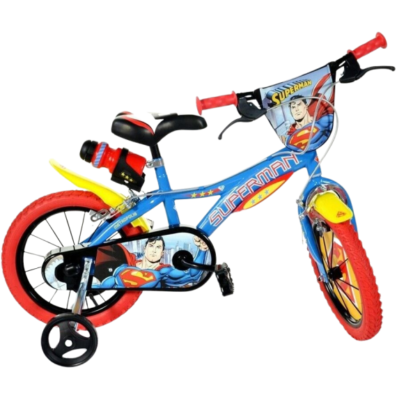 DINO Bikes - Dětské kolo 16&quot; - Superman                    