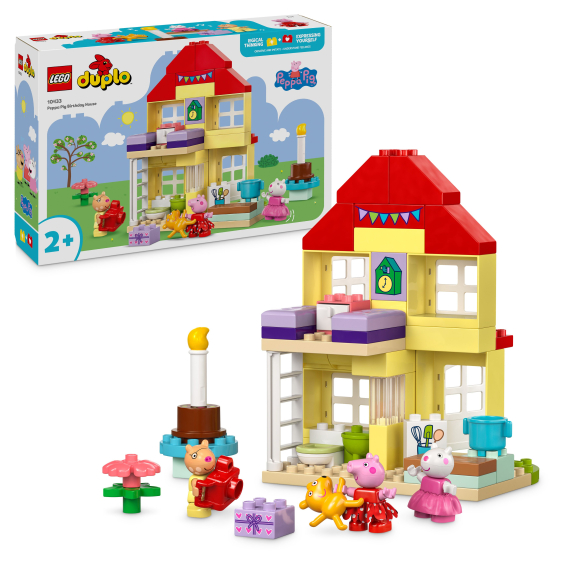 LEGO® DUPLO® 10433 Prasátko Peppa a narozeninový dům                    
