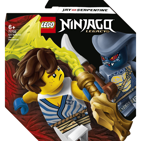 LEGO® NINJAGO® 71732 Epický souboj – Jay vs. Serpentine                    