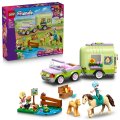 LEGO® Friends 42695 Přívěs s koněm a hříbětem