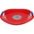 PLASTKON - Sáňkovací talíř Tornádo Super červená