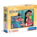 Obrázkové kostky- Stitch 12 kostek