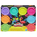 Play-Doh Balení 8 ks kelímků - neonové barvy