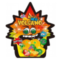 Volcano 10g Praskací prášek s ovocnou příchutí s tetováním a puzzle