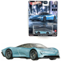 Hot Wheels PRÉMIOVÉ AUTO - McLaren Speedtail Light Blue Metallic