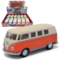 Kovový model - Autíčko 1962 Volkswagen Classical Bus (Ivory Top)