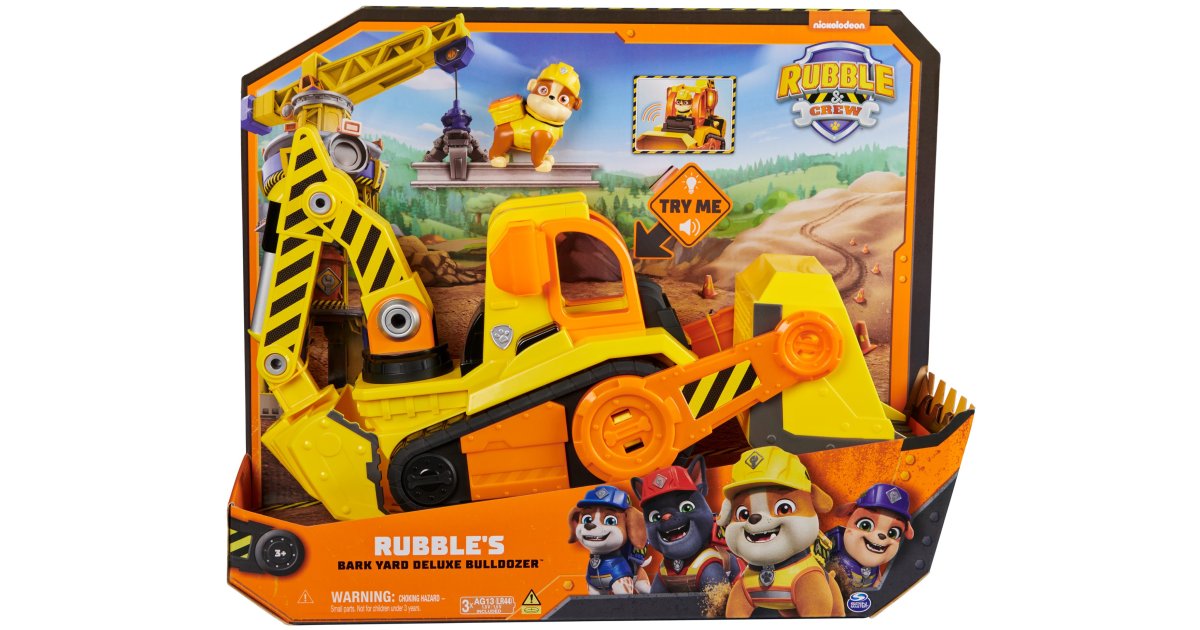 Rubble & Crew interaktivní vozidlo se zvuky Rubble | Sparkys