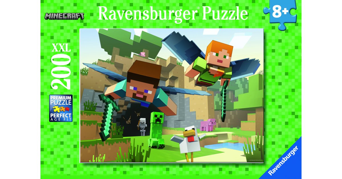 Minecraft 200 dílků | Sparkys