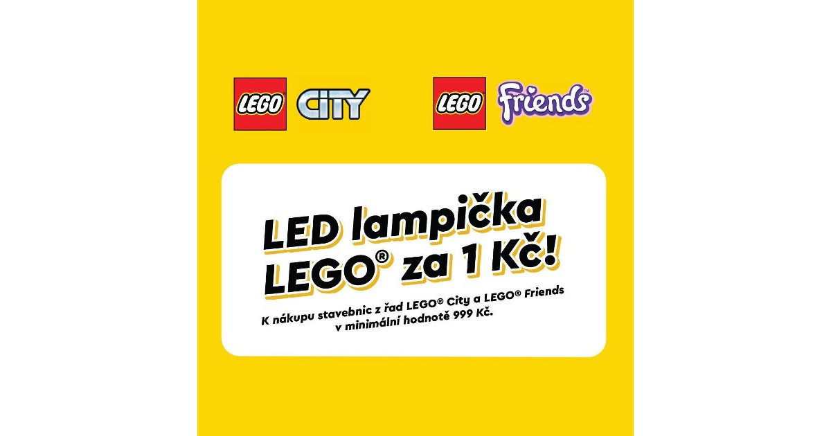 LEGO® LED lampička za 1Kč