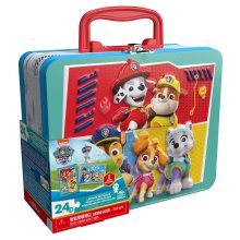                             Spin Master Tlapková patrola Puzzle v plechové krabičce                        