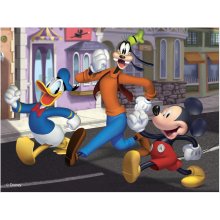                             Dino - Mickey a Minnie 12 Dřevěné licenční kostky                        