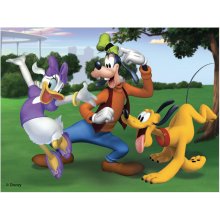                             Dino - Mickey a Minnie 12 Dřevěné licenční kostky                        