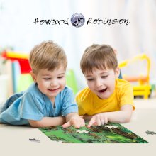                             PRIME 3D Svítící PUZZLE - Tygr u vodopádu 100 dílků                        