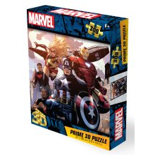                             PRIME 3D PUZZLE - Marvel Avengers 300 dílků                        