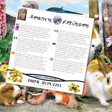                             PRIME 3D PUZZLE - Dobří společníci 48 dílků                        