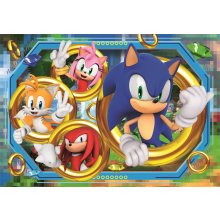                             Clementoni - Puzzle 180 Sonic the Hedgehog 1                        