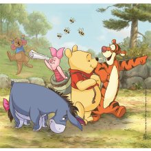                             Clementoni - Puzzle 3x48 Čtvercové Disney Medvídek Pú                        