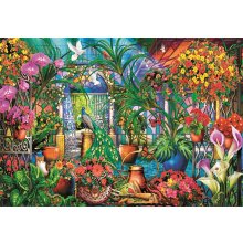                             Clementoni - Puzzle 500 Skleníkoví správci                        