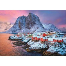                             Clementoni - Puzzle 500 Vesnice Hamnoy                        