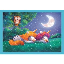                             Clementoni - Puzzle 4v1 Den s jednorožci (12+16+20+24 dílků)                        